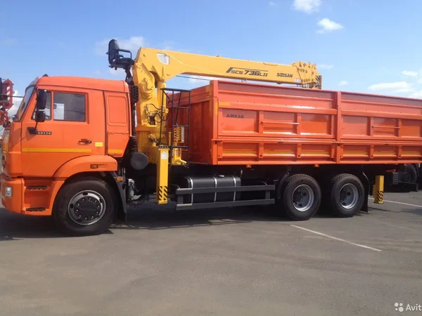Кран-манипулятор Soosan SCS736LII