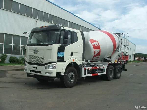 Автобетоносмеситель FAW J6