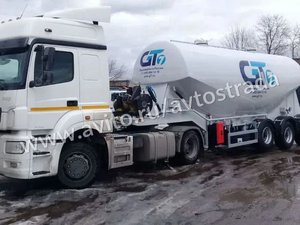 Полуприцеп цементовоз GT7 V-34