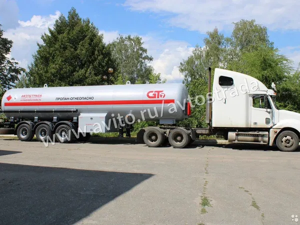 Полуприцеп газовоз GT7 ппцт-48