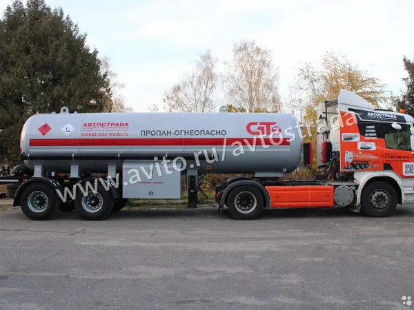 Полуприцеп газовоз GT7 ппцт-20
