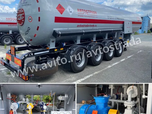 Полуприцеп газовоз GT7 ппцт-48