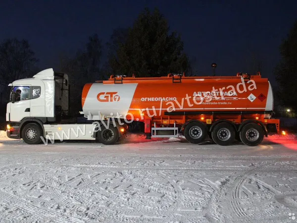 Полуприцеп бензовоз GT7 ппц-28