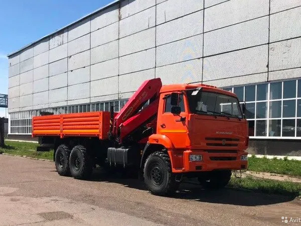 Бортовой грузовик с КМУ КамАЗ 43118-23027-50