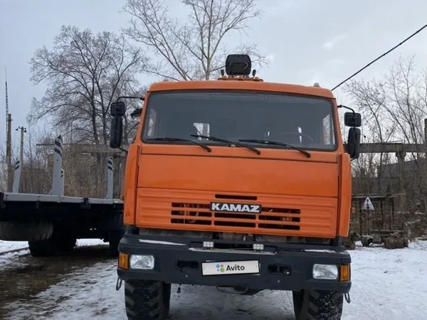 Седельный тягач КамАЗ 44108 с КМУ