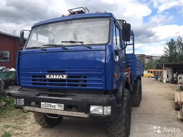 Бортовой грузовик с КМУ КамАЗ 43118