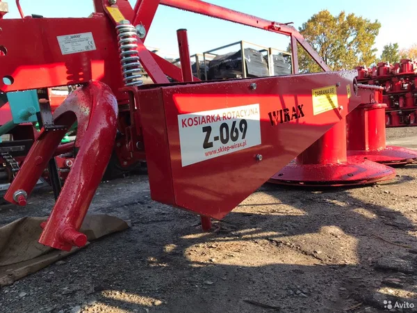 Косилка Wirax 1,25/1,85м RF роторная двухдисковая
