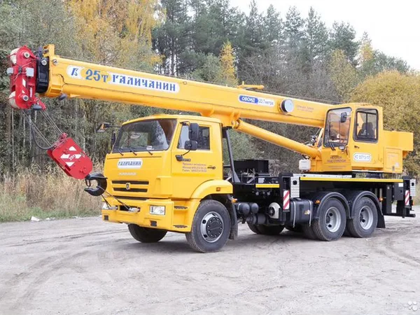 Автокран Галичанин КС-55713-1Л (ОВОИД) на шасси КамАЗ 65115