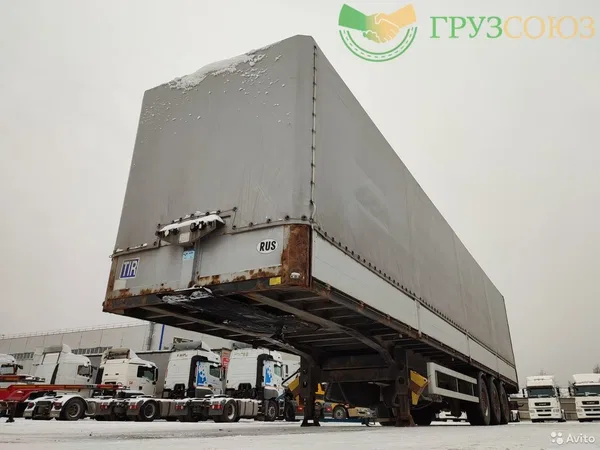 Тентованный полуприцеп M&V Euro 902K