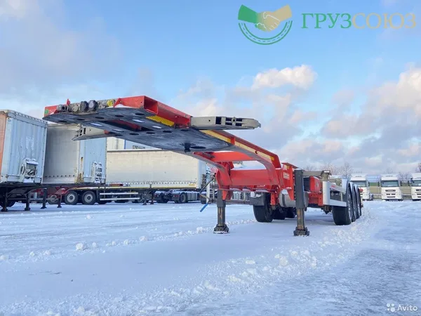Полуприцеп контейнеровоз Kassbohrer CS