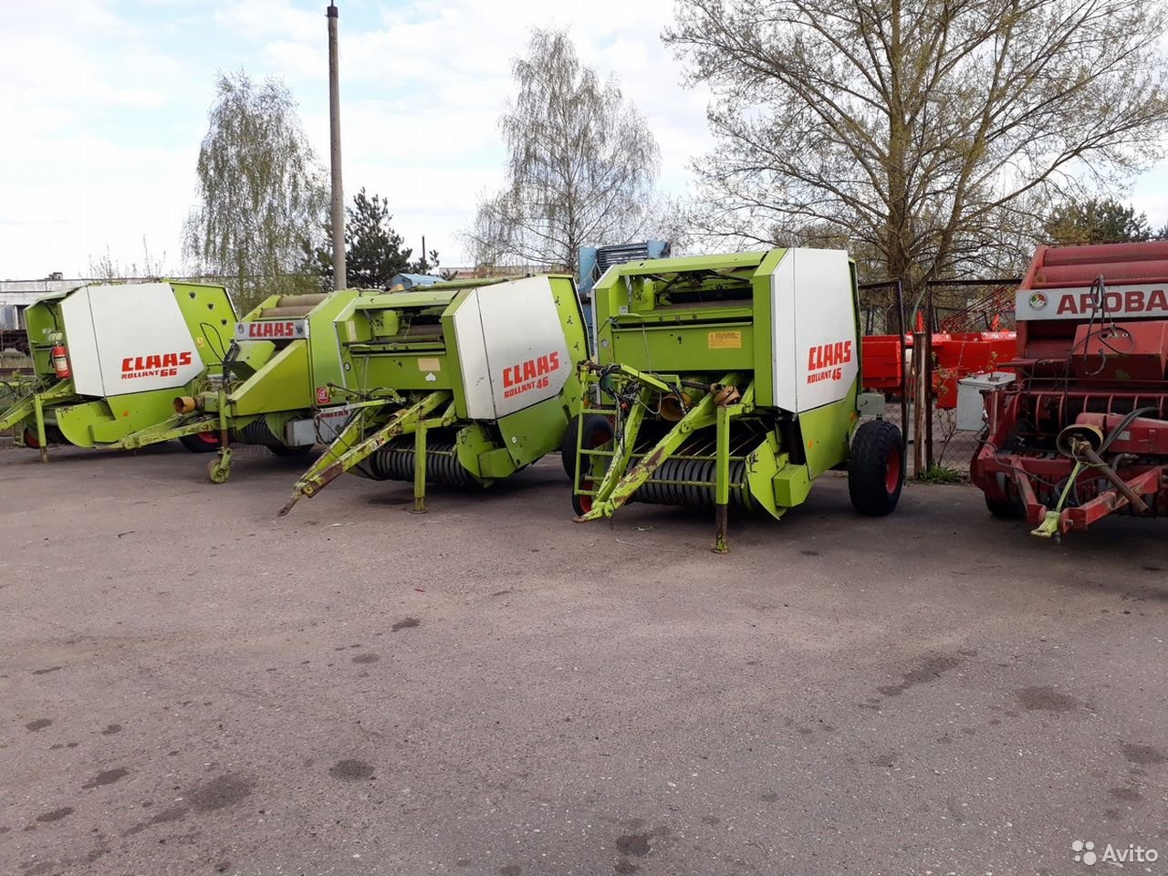 Пресс-подборщик Claas Rollant 46