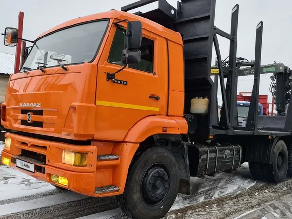 Сортиментовоз КамАЗ 6520 с ГМУ СФ 75