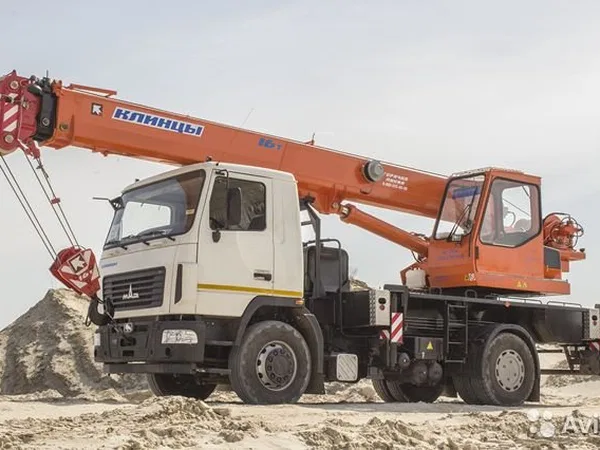 Автокран Клинцы КС-35719-5-02 на шасси МАЗ 5340С2