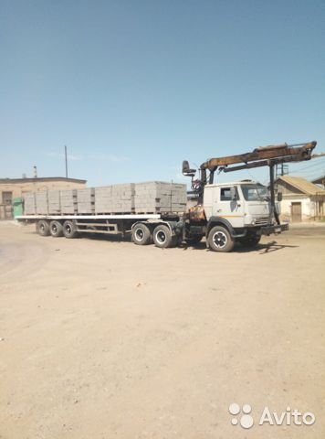 Седельный тягач КамАЗ с КМУ