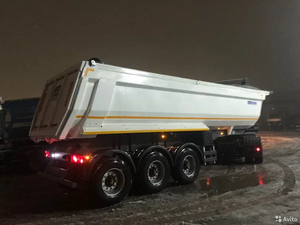 Самосвальный полуприцеп UzAutoTrailer STRP-2728/01