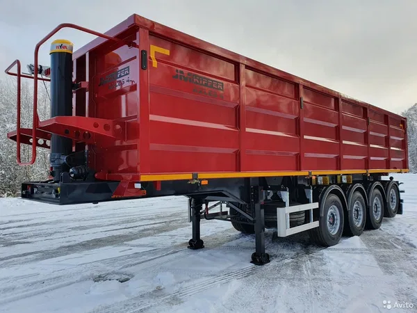 Самосвальный полуприцеп JM Kipper Axles 4 42 м3