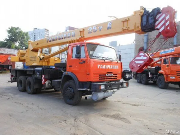 Автокран Галичанин КС-55713-1В-4 (ОВОИД) на шасси КамАЗ 65115
