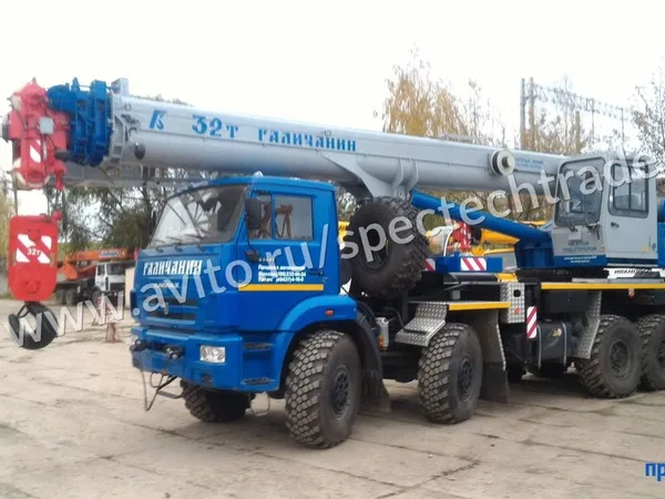 Автокран Галичанин КС-55729-5В (ОВОИД) на шасси КамАЗ 63501