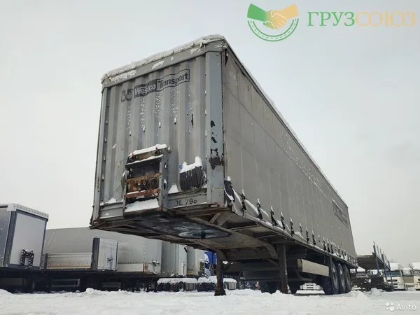 Тентованный полуприцеп Krone SD