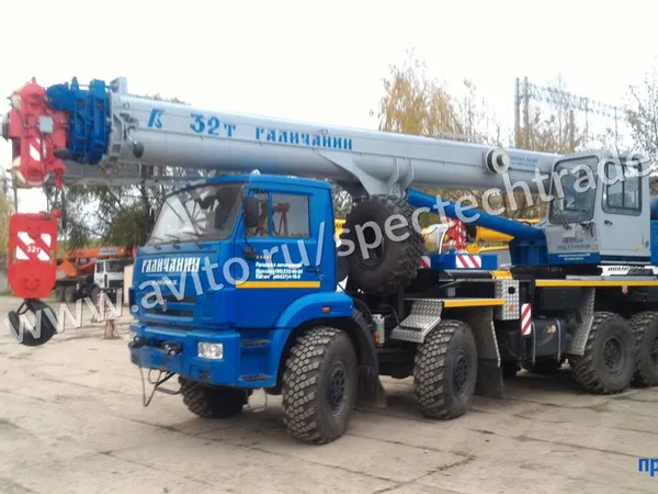 Автокран Галичанин КС-55729-5В (ОВОИД) на шасси КамАЗ 63501