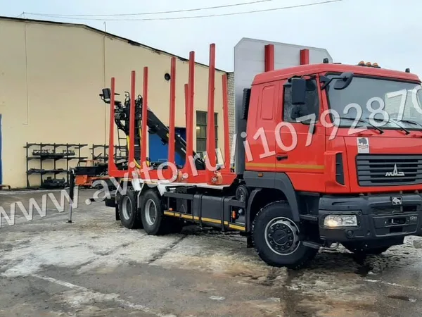 Сортиментовоз МАЗ 631228-8576-012 с КМУ