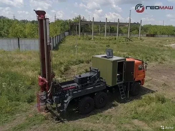 Мобильная буровая установка Геомаш ПБУ-2-314 на шасси КамАЗ 43118