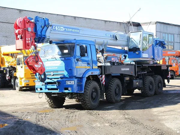 Автокран Галичанин КС-65713-5 на шасси КамАЗ 6560