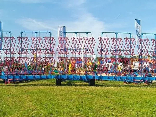 Борона зубовая БЗС сцепка двухследная