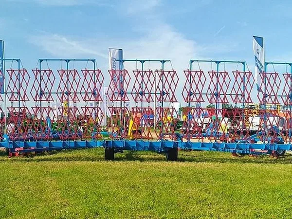 Борона зубовая БЗСТ сцепка двухследная