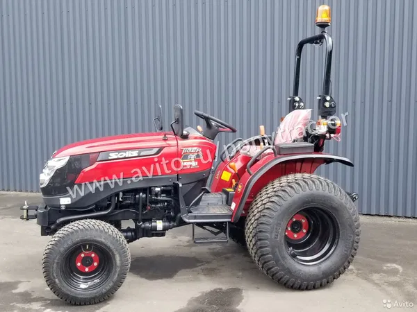 Мини-трактор Solis 26 tiger limited edition RED