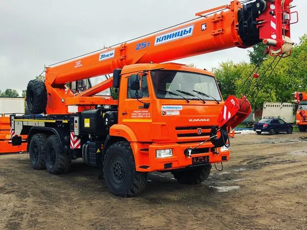Автокран Клинцы КС-55713-5К-4 на шасси КамАЗ 43118
