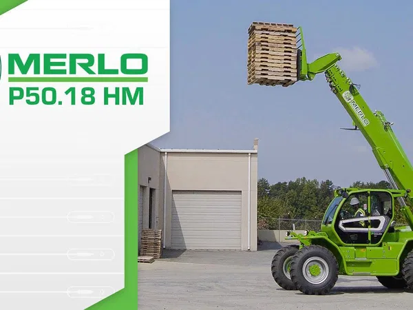 Телескопический погрузчик Merlo P 50.18 HM