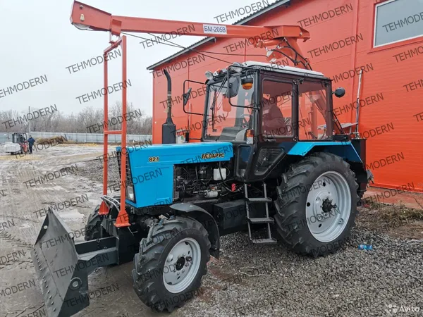 Бурильно-крановая машина МТЗ Беларус 82.1 БМ-205