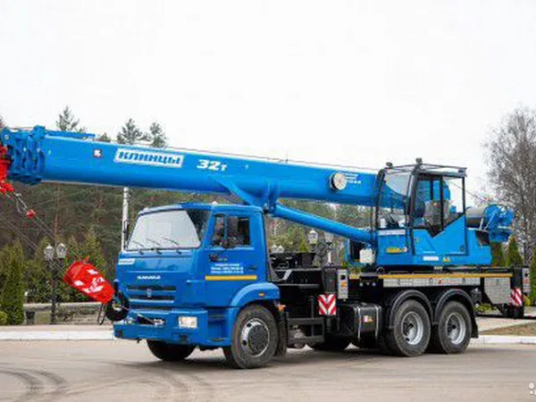 Автокран Клинцы КС-55729-1К-3 на шасси КамАЗ 65115