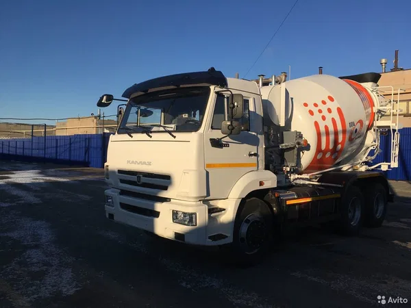 Автобетоносмеситель КамАЗ 65115-3932-48 с АБС ТЗА 5814А7