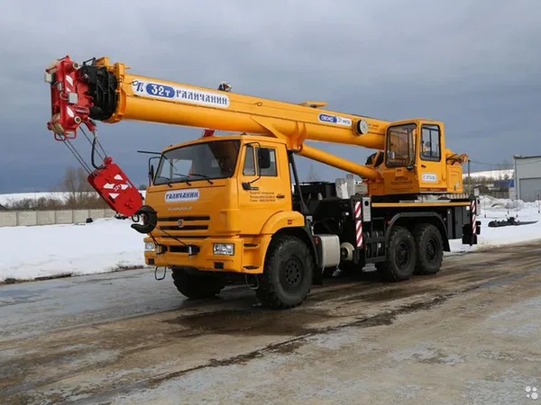 Автокран Галичанин КС-55729-5В (ОВОИД) на шасси КамАЗ 43118
