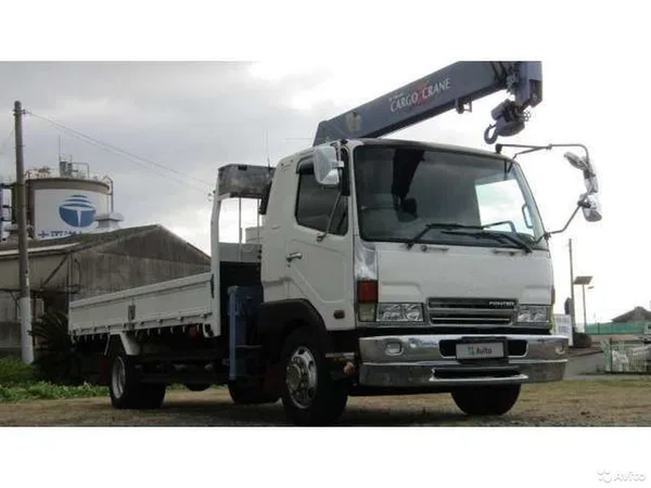 Бортовой грузовик с КМУ Mitsubishi Fuso Fighter
