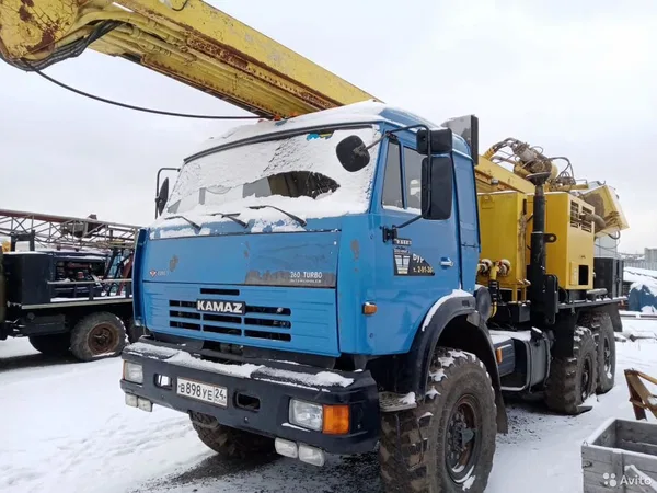 Мобильная буровая установка КамАЗ 43118-10 УРБ-10-2Ш