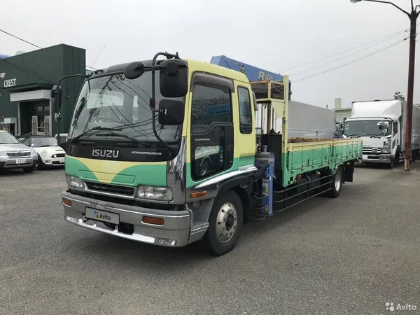 Бортовой грузовик с КМУ ISUZU Forward (F-Series)