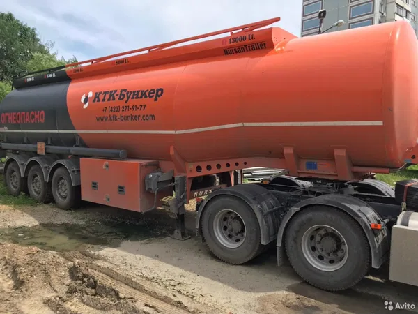 Полуприцеп бензовоз Nursan Trailer 38000 л.