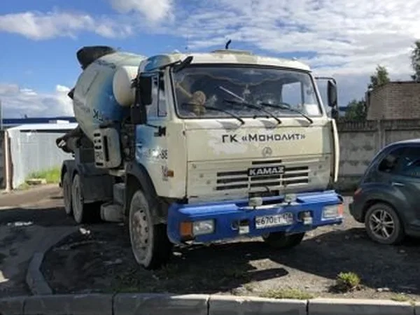 Автобетоносмеситель КамАЗ 65115