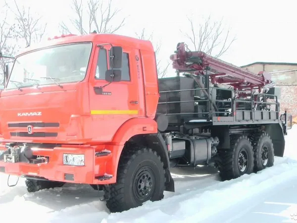 Мобильная буровая установка Геомаш ПБУ-2-314 на шасси КамАЗ 43118