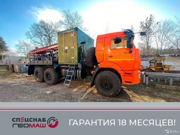 Мобильная буровая установка Геомаш ПБУ-2 с кунгом