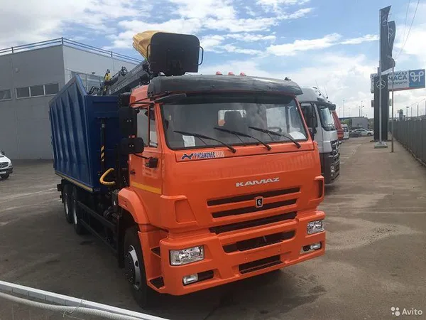 Металловоз (ломовоз) КамАЗ 6520 с КМУ