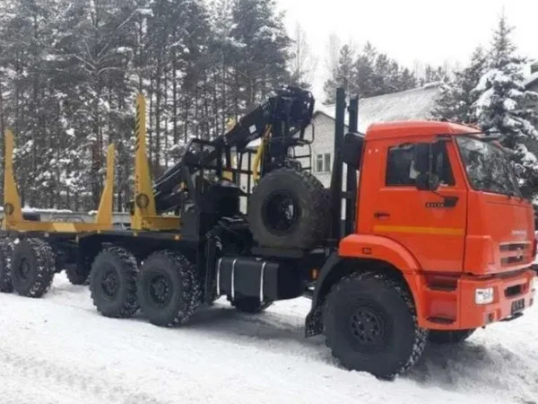 Сортиментовоз КамАЗ 43118 с КМУ