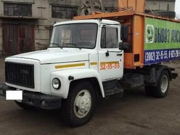 Мусоровоз ГАЗ 3309