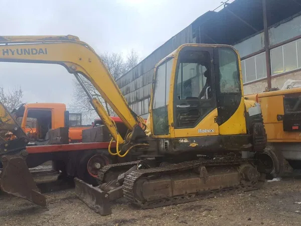 Мини-экскаватор Hyundai R55, 2012