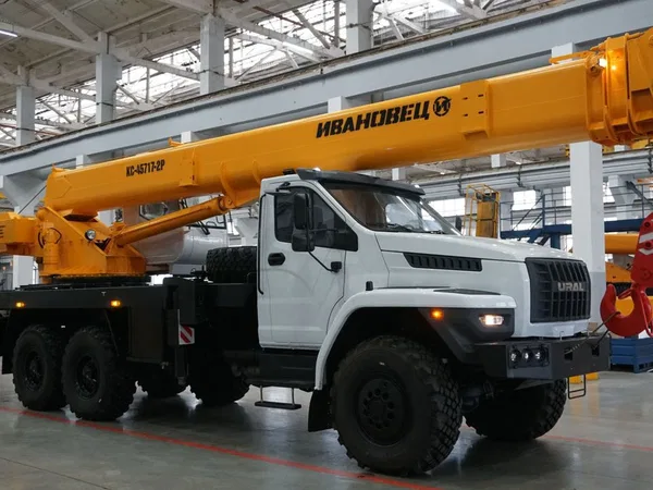 Автокран Ивановец КС-45717-2Р на шасси УРАЛ Next 4320