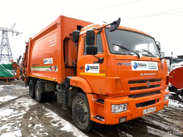 Мусоровоз РАРЗ МК-4546-08 (МК-200) на шасси КамАЗ 65115