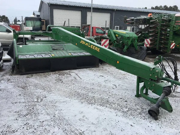 Косилка John Deere 1380 роторная с вспушивателем прицепная